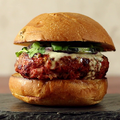 "Tandoori Chicken Burger (Fresh Choice) - Click here to View more details about this Product